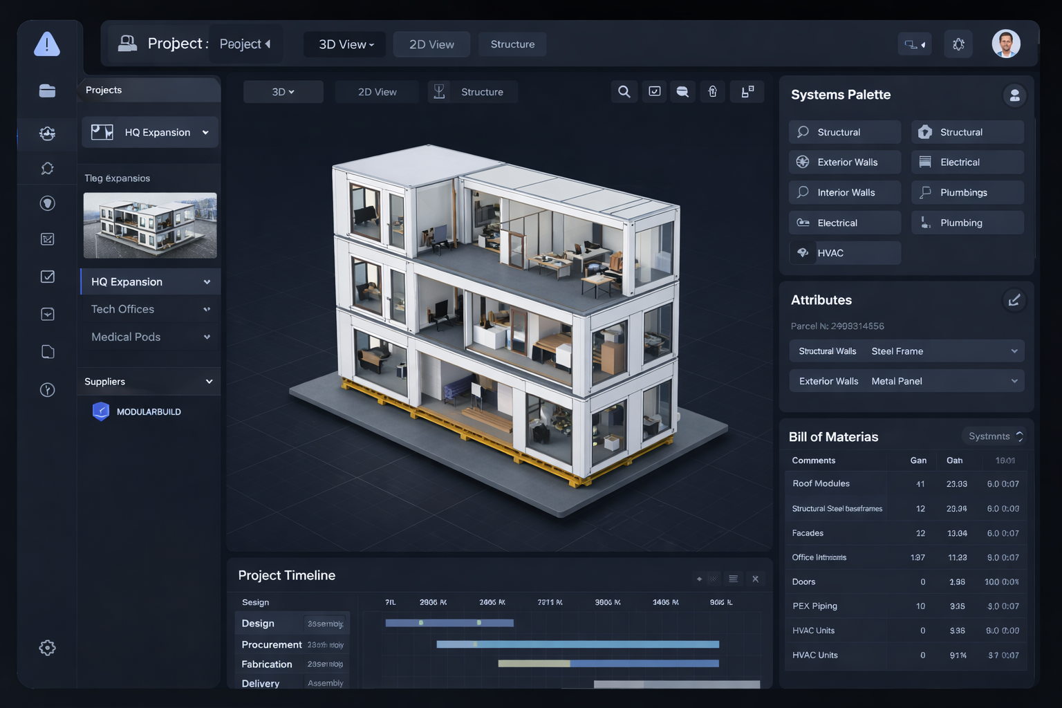 NeXSYS Platform Interface