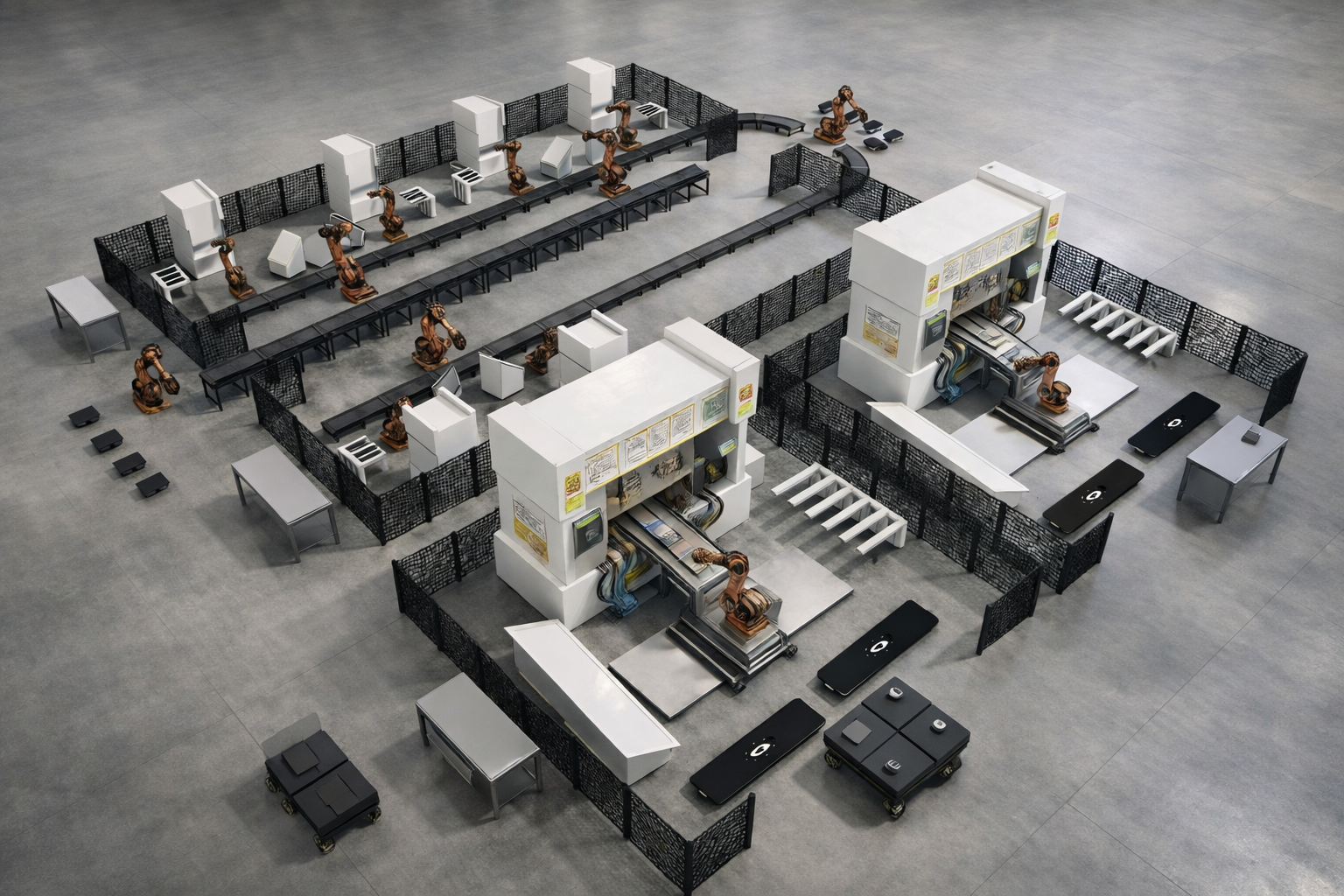 Automated manufacturing facility